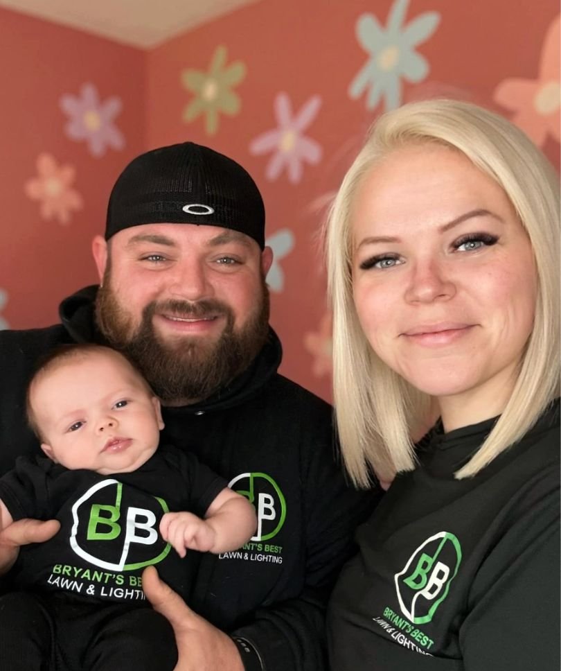 David and Katie Bryant, owners of Bryant's Best Outdoor Services in Valley Station Louisville KY